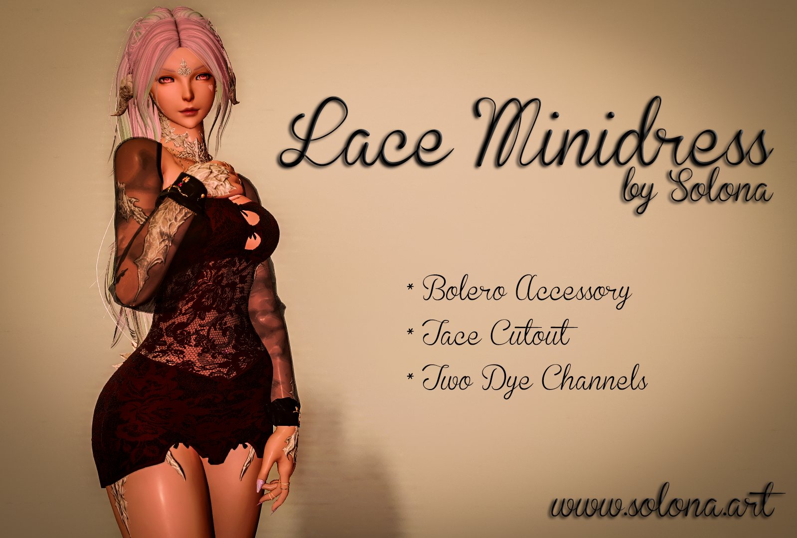 Lace Minidress