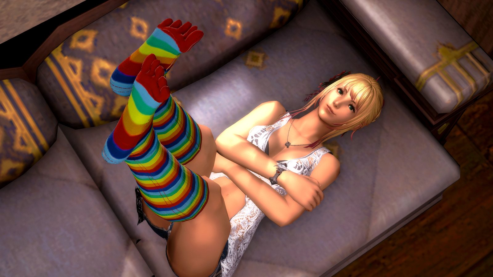 Rainbow Toe Socks