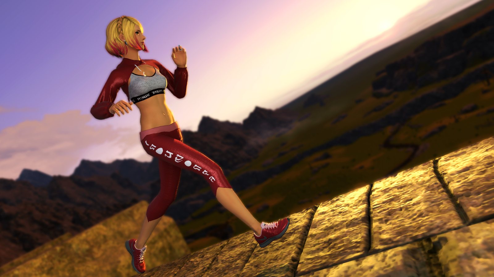 Ruby Weapon Tracksuit