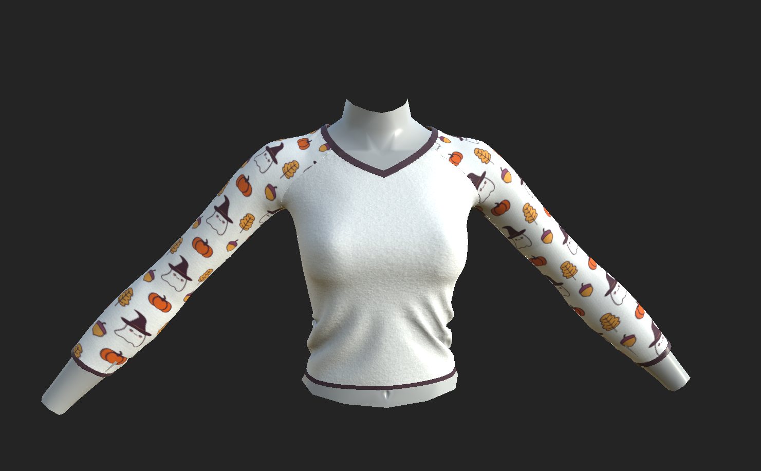 Spoopy Raglan